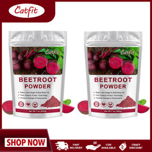 Bột củ cải Catfit tăng cường năng lượng tự nhiên hỗ trợ tuần hoàn giải độc và sức khỏe tim mạch.