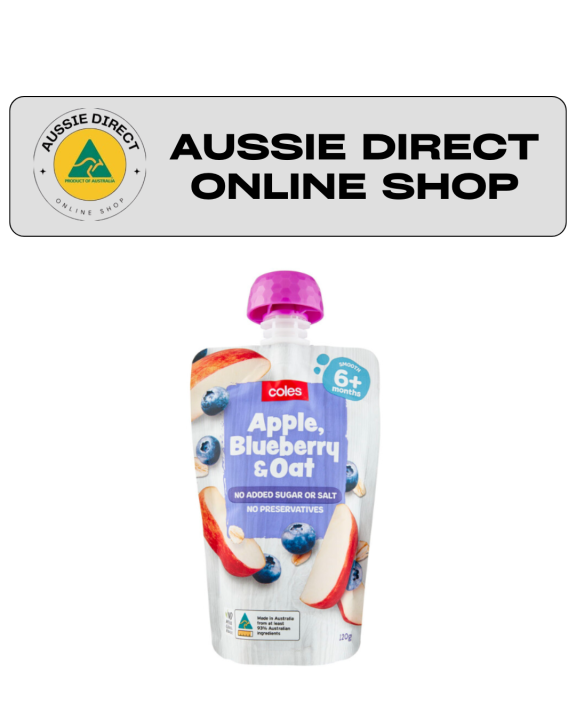 Apple Raspberry Coles Coles Apple And Blueberry Oats 6+ Months | 120g | Lazada PH