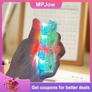 【MPJow】 1 2 PCS Fidget Decompression Keyboard Silent Luminous Keyring Bag Pendant Stress Relief Toy Antistress Finger Keyboard Game Gift