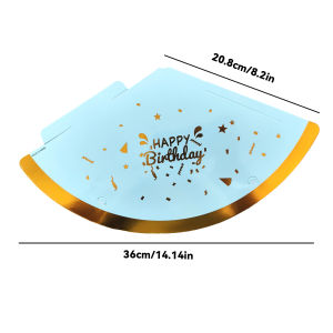 Cross-border special for creative birthday hats party hats children adult birthday party decorations disposable paper hats