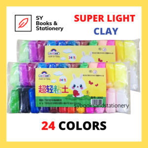 Non-Toxic Super Light Clay Butter Slime 24 Colors / Children Light Air Dry Clay / Modeling Clay