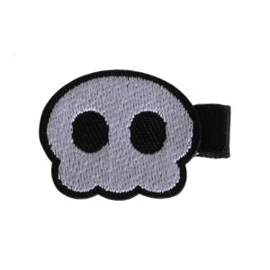 กิ๊ฟติดผมพังค์สำหรับขนาดเล็กของเด็กผู้หญิงสุดฮอตแบบไขว้/รูปกะโหลกศีรษะกิ๊บผมทรงตุ่นปากเป็ดกิ๊บผมสำหรับสาววัยรุ่น