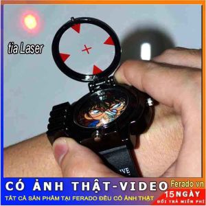 Đồng Hồ đeo tay bé trai Conan có tia laser
