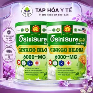 Tập Hòa Y Tế Osirisure Gold Ginkgo Biloba 6000++MG