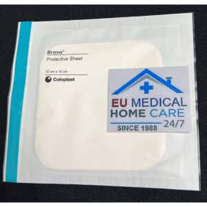 Coloplast  CP 32105 (CP 3210) BRAVA PROTECTIVE SHEET 10X10CM OSTOMY Adjustable CP32105