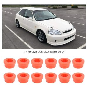 12Pcs Honda Civic 88-05 Ek Eg Es Lower Control Arm Rear Camber Kit Replacement Bushing For