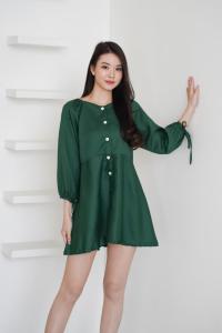 Toply shop COD + GRATIS ONGKIR  / Dres wanita korean style  / Midi Dres garis garis / Dres rajut premium