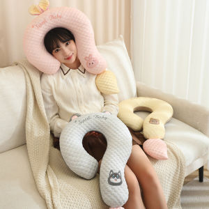 JOJO CASTLE Question Mark Pillow U-shaped Pillow 60cm Question Mark Pillow Cool In Summer Headrest Pet Pillow