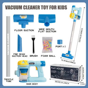 #Readystock Kids Toys Pretend Play Cleaning Toys Vacuum toys Cleaner mainan budak vaccum Play house budak permainan hous real