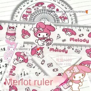 Sanrio 4 Pcs Set Ruler: A Fun & Functional Birthday Gift for Kids