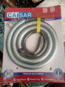 CAISAR Selang Regulator Gas 1.8M /Selang Gas Flexi / Selang Regulator flexible / Selang Kompor Gas