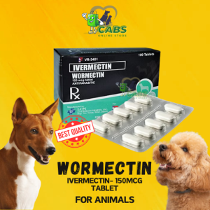 WORMECTIN ANTI-HEARTWORM DEWORMER FOR DOGS (10 TABLETS)