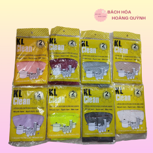 Lưới rửa chén bát miếng rửa chén lưới KL Clean loại dày .
