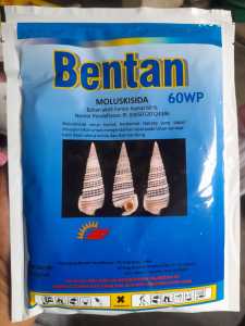 Bentan racun siput dan keong 60 WP 100gr