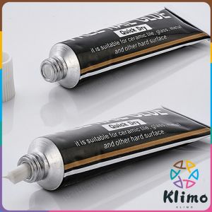 KLIMO Glass Glue Strong Waterproof Sealant Fix Glue Quick Drying Polymer Metal Adhesive 6g/12g/18g/40g