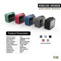 Speaker Bluetooth Lenyes S105 Original Waterproof Portable Spiker Wireless Music MUSIK BOK SEPIKER. 