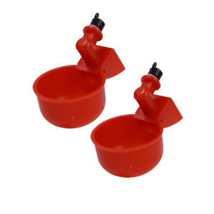5Pcs Automatic Pet Water Feeder Plastic Water Bottle Cup for Chicken Pigeon Parrot Bird Hamster Poultry Drinking Bowl