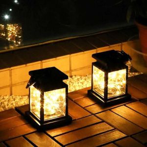 LED Candle Light Solar Light Outdoor Waterproof Garden Light Lantern Lawn Light