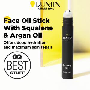 LUMIN | Recovery Oil for Men - Argan Oil & Squalane Oil Serum for Ultra Hydration Skin Damage & Maximum Skin Repair