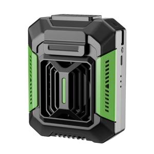 Wearable Belt Fan Portable Clip Fan Plastic Texture Waist-Mounted 14000RPM Suitable for Outdoor Camping and Travel