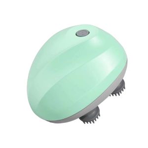 WAPKTY Đa chức năng Máy mát xa thú cưng điện USB có thể sạc lại Di động Lược massage cho mèo Liệu pháp ánh sáng Điều chỉnh ba tốc độ Máy mát xa da đầu rung Massage vai cổ