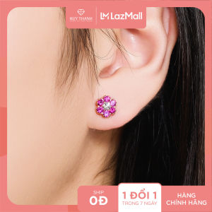 Bông tai Vàng 14K BTPTB381 Huy Thanh Jewelry