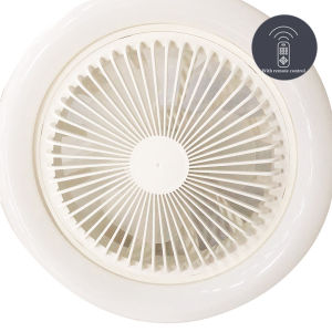 【With Remote Control】 Ceiling Fan With Light 48W Dimmable 360° Rotation Strong Wind LED E27 Screw Bedroom Silence Fan Light Chandelier Ceiling Light With Fan For Living Room Fans Light For Balcony Kitchen Dining Room