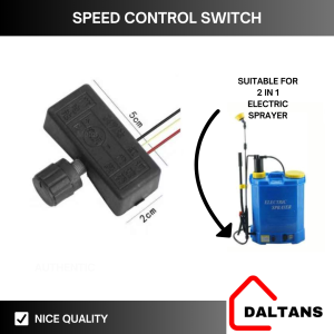 SPEED CONTROL SWITCH FOR ELECTRIC SPRAYER/2 1N 1 12V
