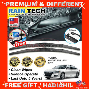 Taiwan Silicone Wiper HONDA ACCORD 2018-2022 (26/19) RAIN-TECH RAZOR HYBRID Aerodynamic Car Wiper
