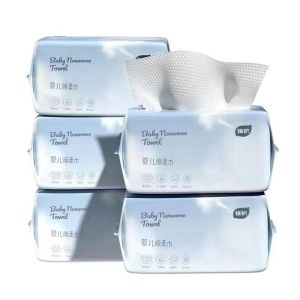 植护 Botare Baby Nonwoven Facial Towel Facial Tissue 60 Sheets per Pack