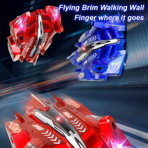 Infrared sensor remote control wall climbing car stunt twist change light chasing small car