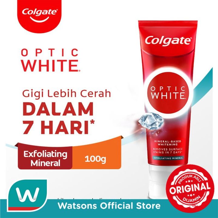 Colgate Toothpaste Optic White Plus Shine 100g
