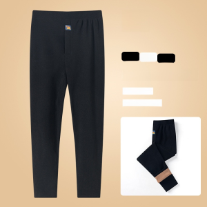 Mens New Thermal Pants Mens Autumn and Winter Thin Base Cashmere Silk Mens Seamless Warmth  Cold-Proof Winter Bottoming Long Johns Thick Warm Trousers 男士冬裤加绒加厚保暖裤