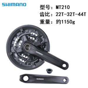 Shimano Alivio FC-MT210 Xe Đạp Crankset 9/27 Tốc Độ FC MT210 MTB Xe Đạp Chainwheel Crank 170Mm 40/30/22T BB MT500 Khung Dưới Cùng