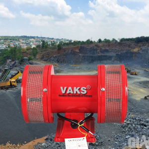 Còi hú xé gió công suất lớn MS-590 0.4KW 220V AC - Công trường lớn nông trại mỏ đá mỏ địa chất...