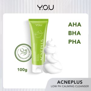 YOU Acne Plus Cica Herbs Derma Solution | ACNEPLUS Toner Spot Care Serum Moisturizer Cleanser Facial Wash BPOM