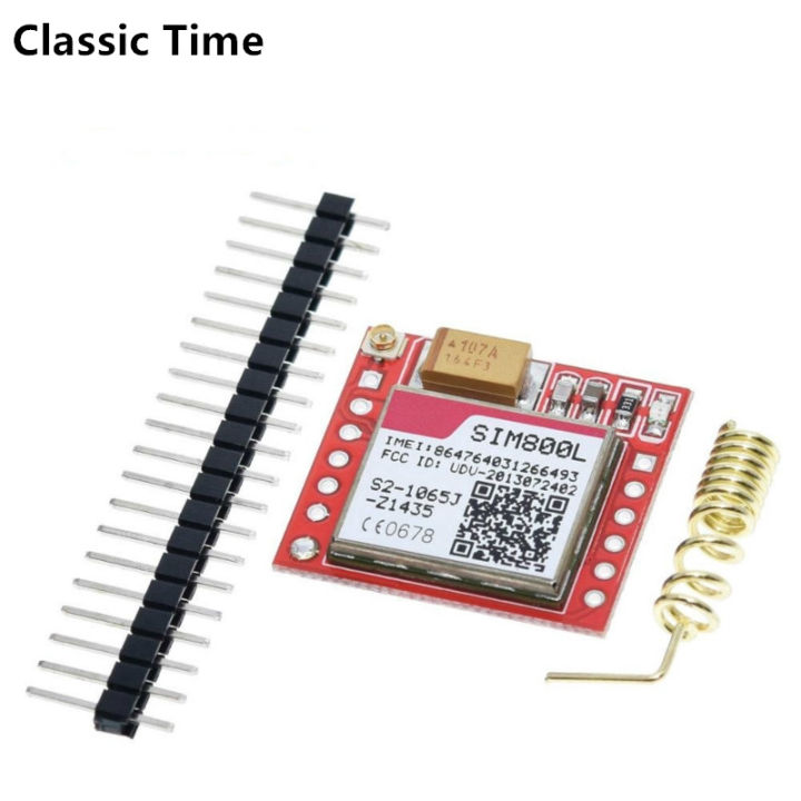 Mô-đun SIM800L GPRS GSM Nhỏ Nhất Bảng Mạch Không Dây Lõi Thẻ MicroSIM ...