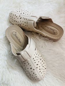 เหลือเบอร์36ลดเหลือ420 ขายดีมาก ของEnrich piners รองเท้าสุขภาพผู้หญิง หุ้มหัว เปิดส้น งานเย็บทั้งชิ้น ใส่แล้วสวย ใส่แล้วสบาย วัสดุนุ่มเท้ามาก