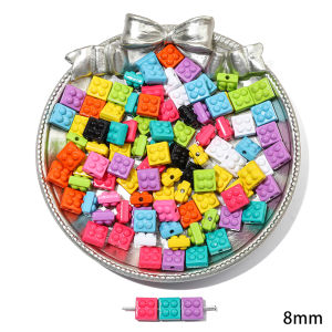 Thời trang mới kẹo colorized hạt cườm kim loại quyến rũ Sao Bướm Bow hạt cườm hình sọ cho Vòng đeo tay Bông tai Keychain DIY làm đồ trang sức