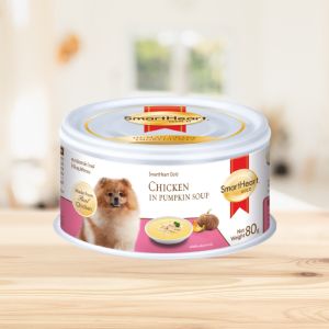 SmartHeart Gold Dog Wet Canned Food 80g (comes with 4 Real Chicken Recipes!)