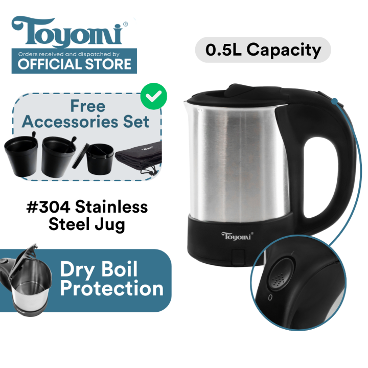 Back in Stock] TOYOMI Mini Travel Kettle Jug WK 315