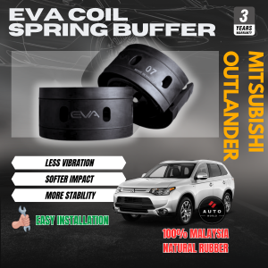 EVA Coil Spring Buffer MITSUBISHI OUTLANDER Cushion Buffer Spring Rubber Stopper Spring (Front & Rear SET)