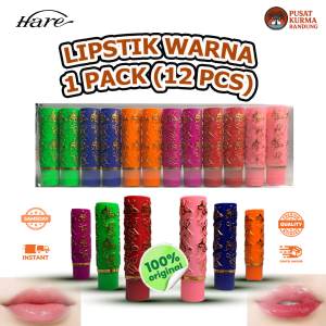 LIPSTICK ARAB HARE WARNA WARNI ORIGINAL 1pack (12pcs)