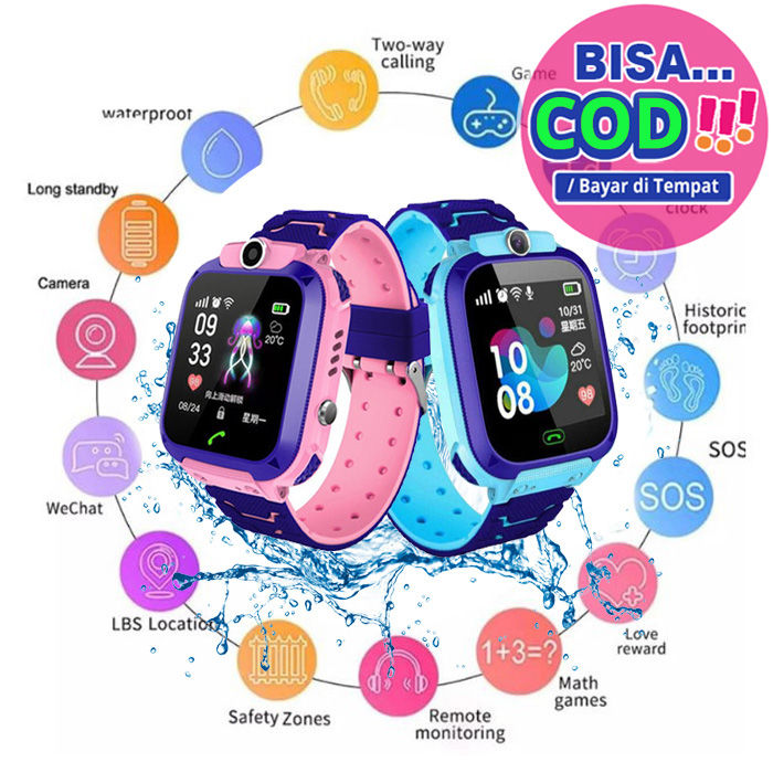 BISA COD JAM TANGAN IMOO Z5 VIDEO GPS ANAK SUPER ANTI AIR