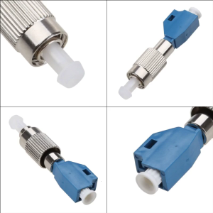 LC Để Cho FC Lai Adapter Chuyển Đổi Sợi Coupler Sợi Máy đo tín hiệu Quang Coupler chế độ đơn Quang Học Connecto