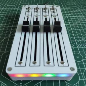 btnx DAW Blender and Plug-in Control Plug-in/Windows Compatible - 4 Speed USB MIDI CC Controller 8N6Y2