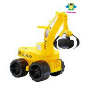 Ching Ching Kereta Jengkaut Mainan Kanak 2-in-1 Children Kids Ride-on Excavator Gift Set Set Hadiah Made in TAIWAN Premium Quality (Ready Stock)