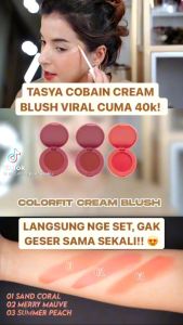 Wardah Colorfit Cream Blush || Blush on Cream