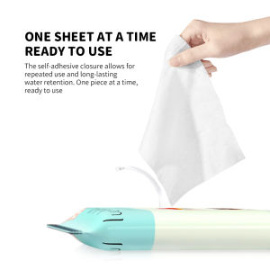 80pcs Baby Wipes Per Pack 99% Water Hypoallergenic Non-Alcohol Wet Wipe