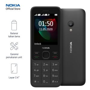 HP NOKIA 150 2020 GEMINI NEW DUAL SIM HANDPHONE NOKIA 150 HITAM